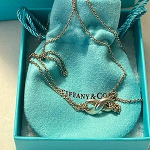 Tiffany & Co. Pendant Necklace Infinity Silver 925